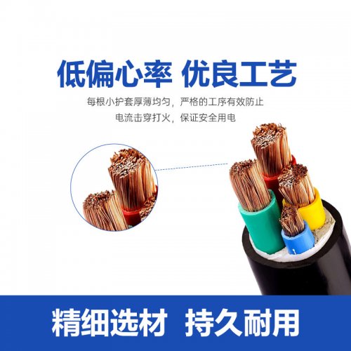 纯无氧铜丝阻燃软电缆